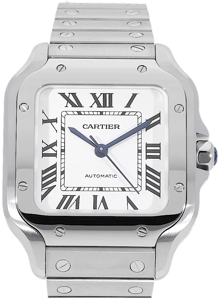 Cartier Santos WSSA0029 35mm Stainless steel Silver