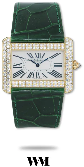 Cartier Tank Divan 2602 38mm Yellow gold