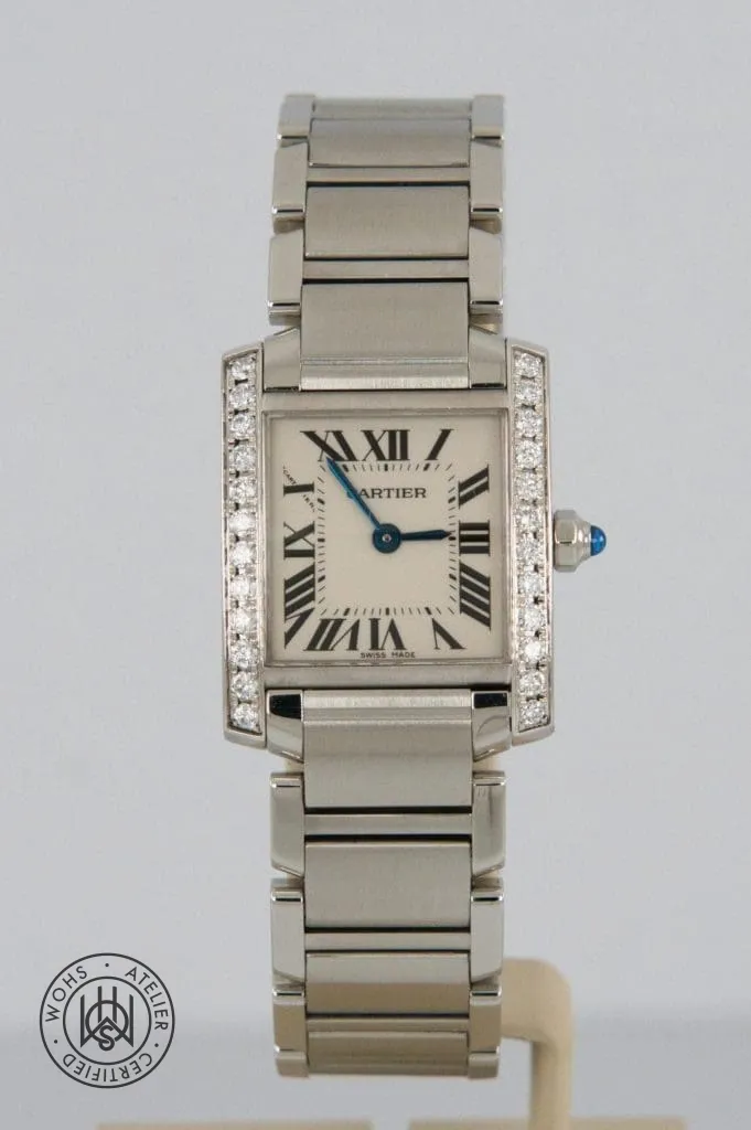 Cartier Tank Louis Cartier 2384 21mm Diamond White