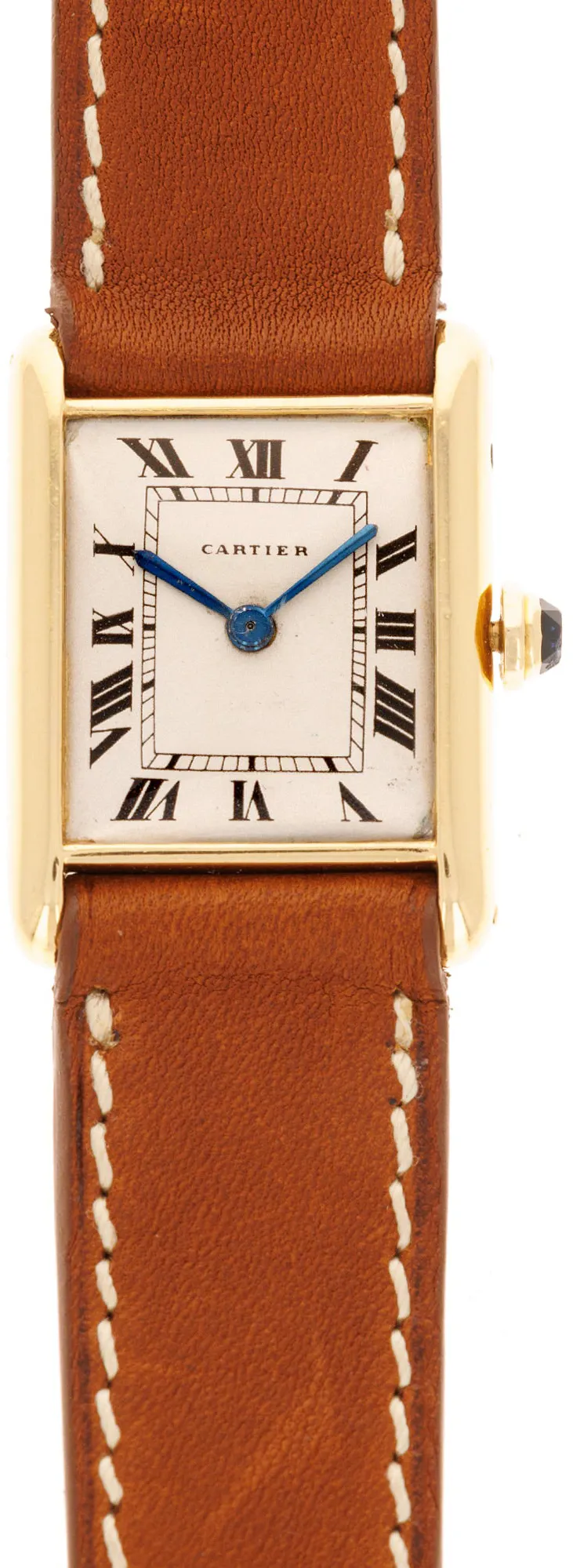 Cartier Tank 20.15mm  18k YG Silver