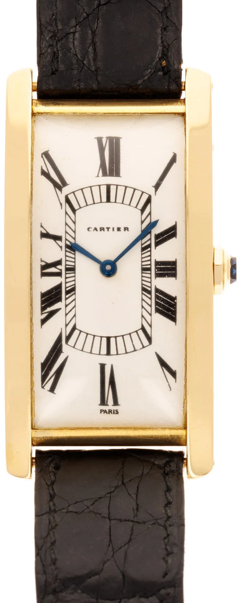 Cartier Tank 23mm  18k YG White