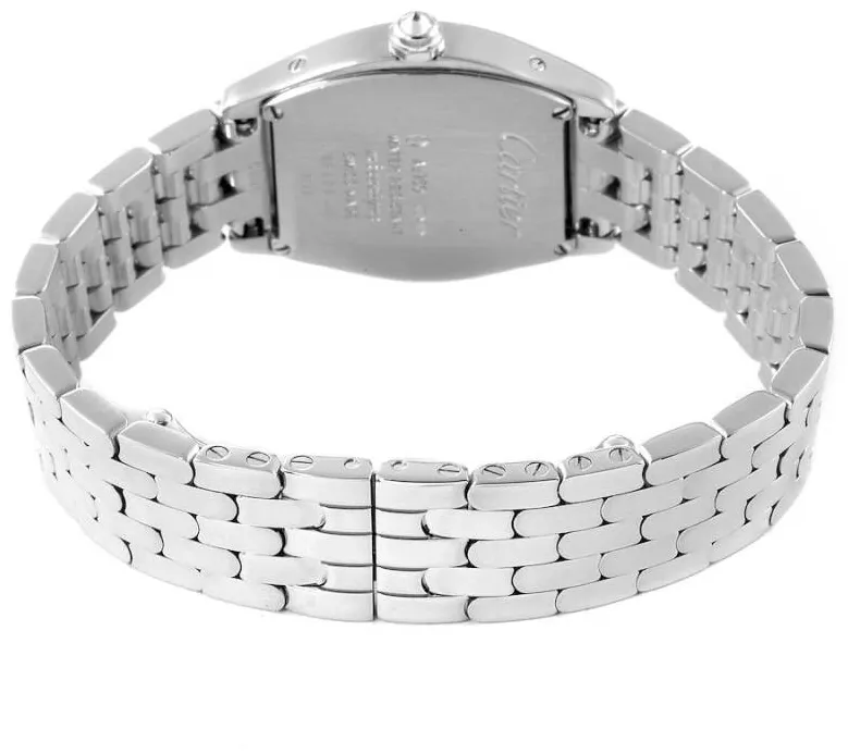 Cartier Tortue WA501011 30mm White gold Silver 5