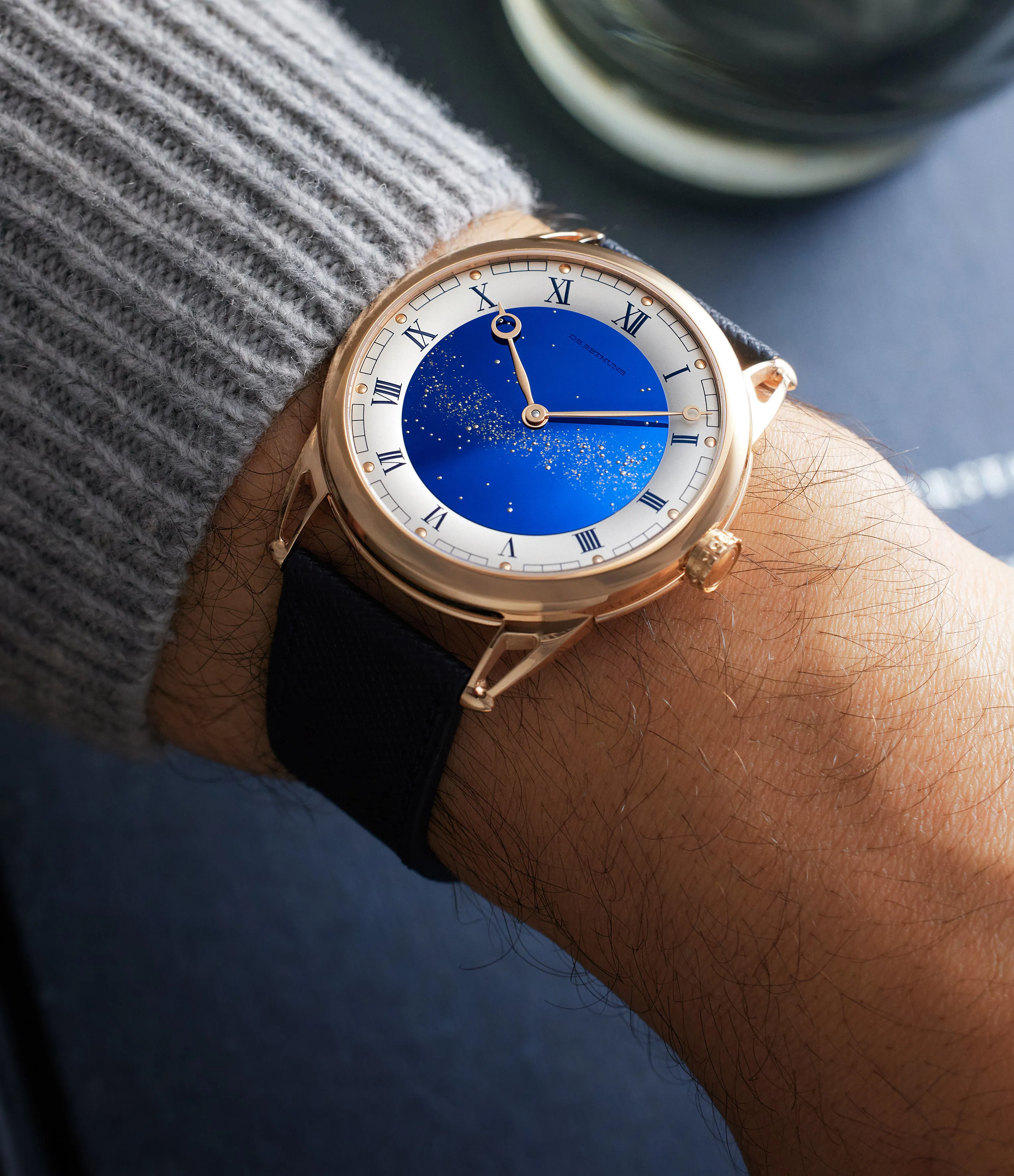 De Bethune DB25 DB25VRS3 42mm Rose gold Silver