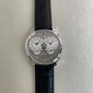 F.P. Journe Chronomètre à Résonance Platinum Gray