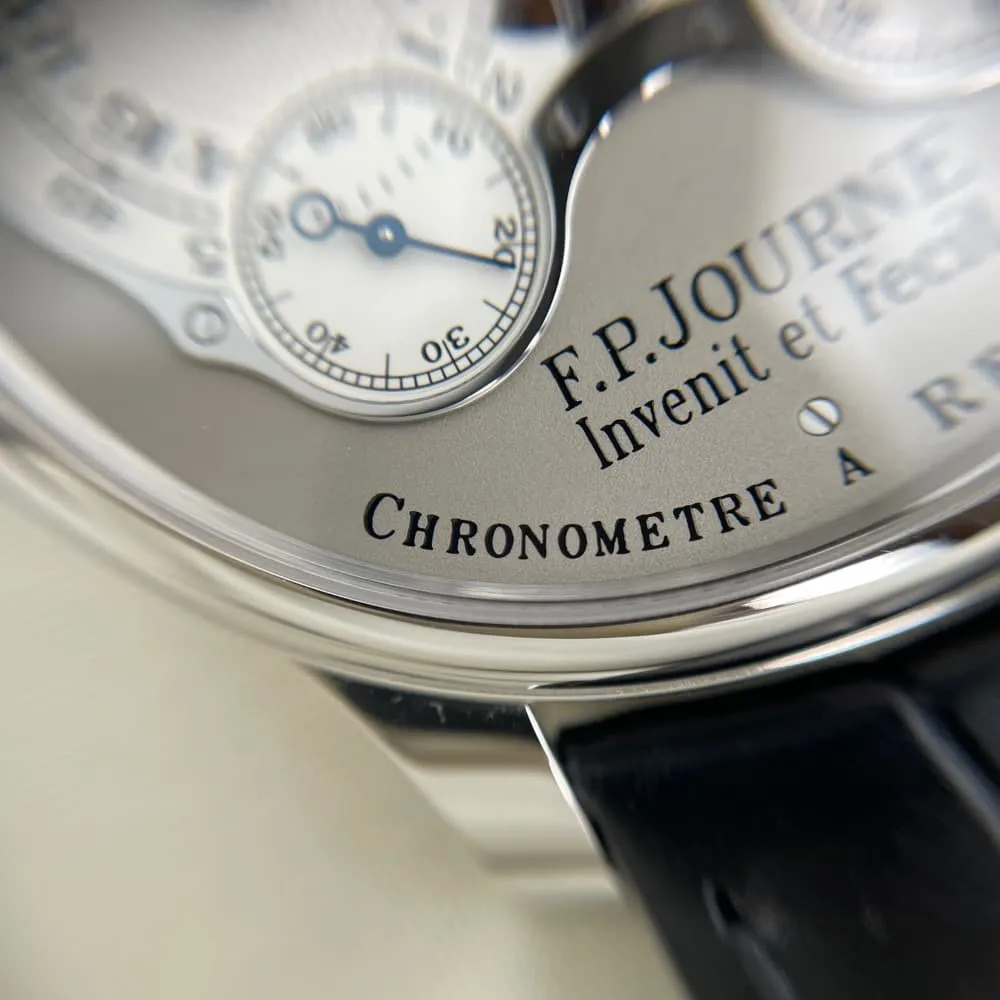 F.P. Journe Chronomètre à Résonance Chronometre a Resonance 40mm Platinum Gray 5