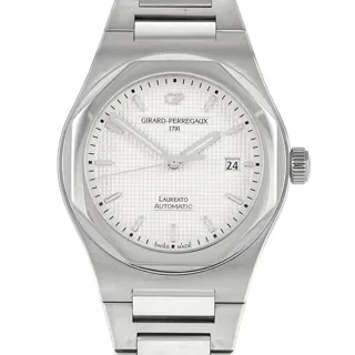 Girard-Perregaux Laureato 81000-11-131-11A Stainless steel Silver