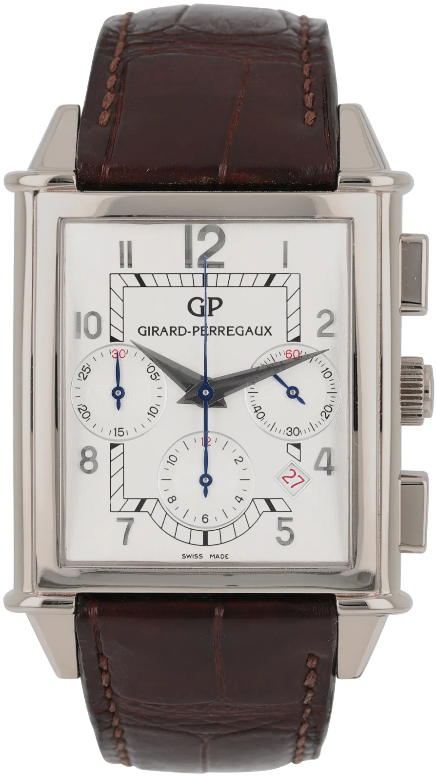 Girard-Perregaux Vintage 1945 25840-53-111-BAEA 55mm White gold White