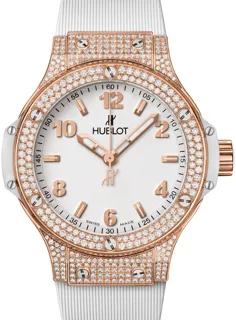 Hublot Big Bang 361.PE.2010.RW.1704 Yellow gold White