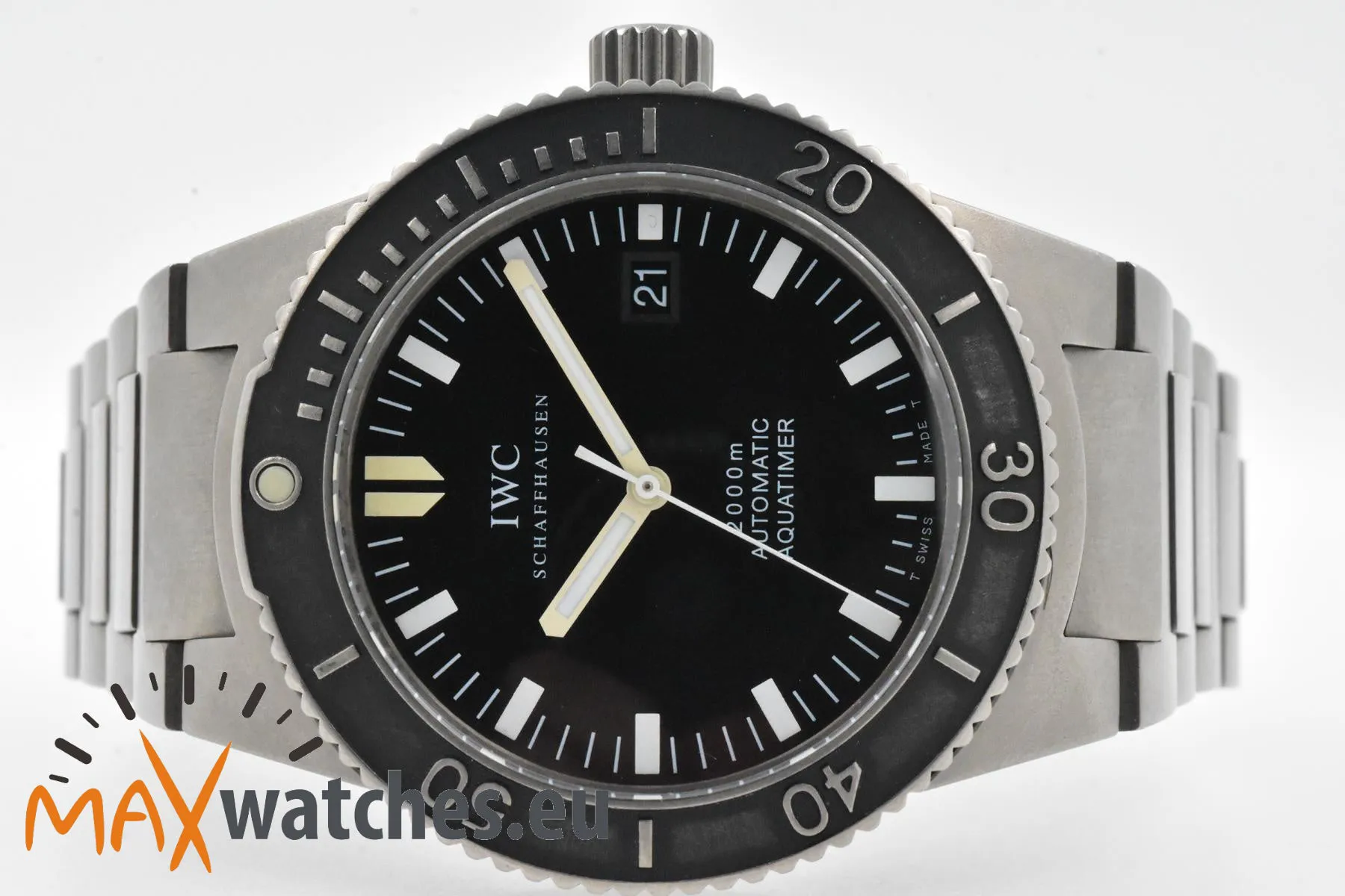 IWC Aquatimer Automatic 2000 IW3536 42mm Titanium Black