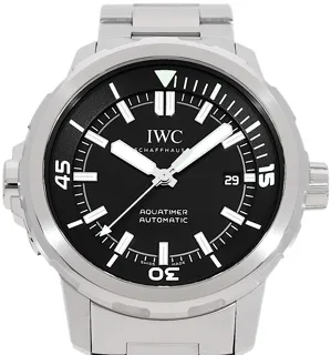 IWC GST Aquatimer IW3288-03 Stainless steel Black