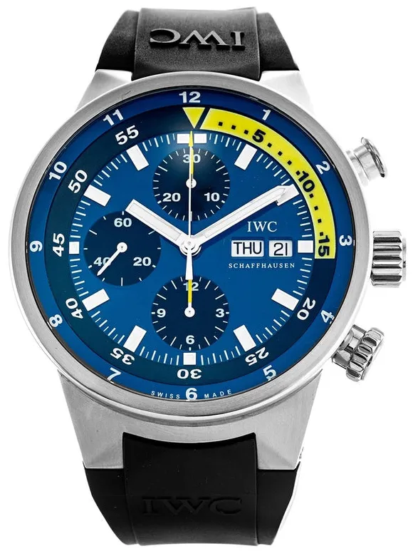 IWC Aquatimer Chronograph IW378203 44mm Stainless steel Blue