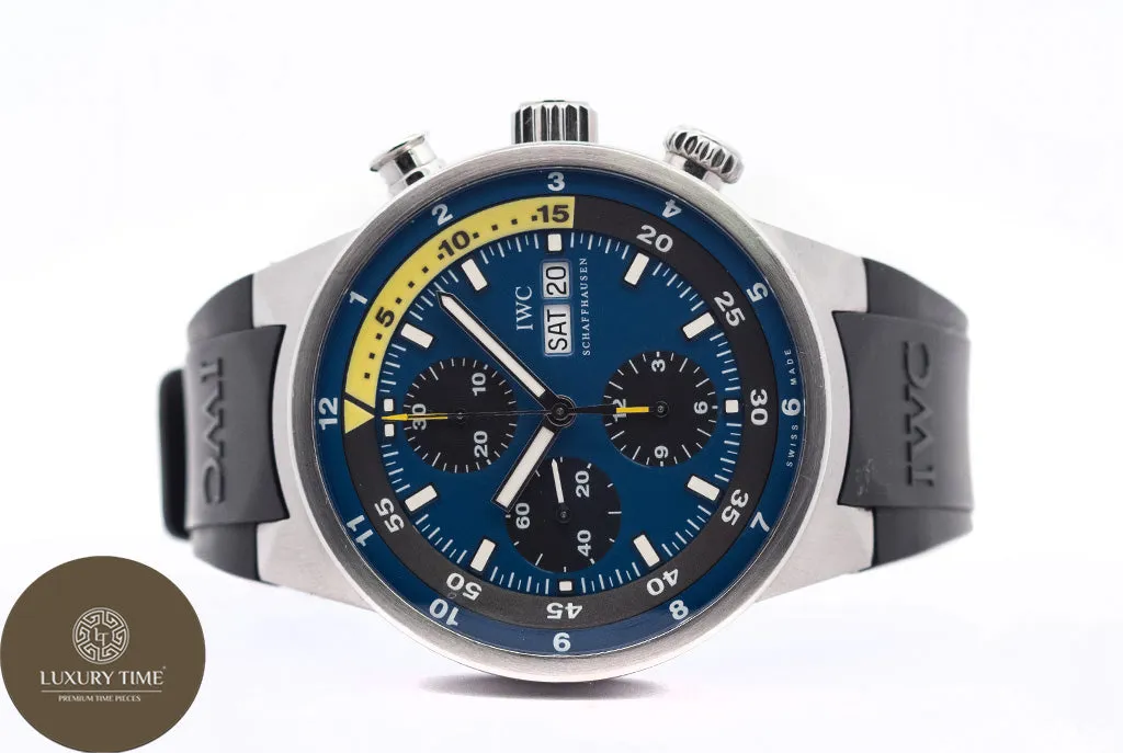 IWC Aquatimer Chronograph IW378203 44mm Stainless steel Blue 1