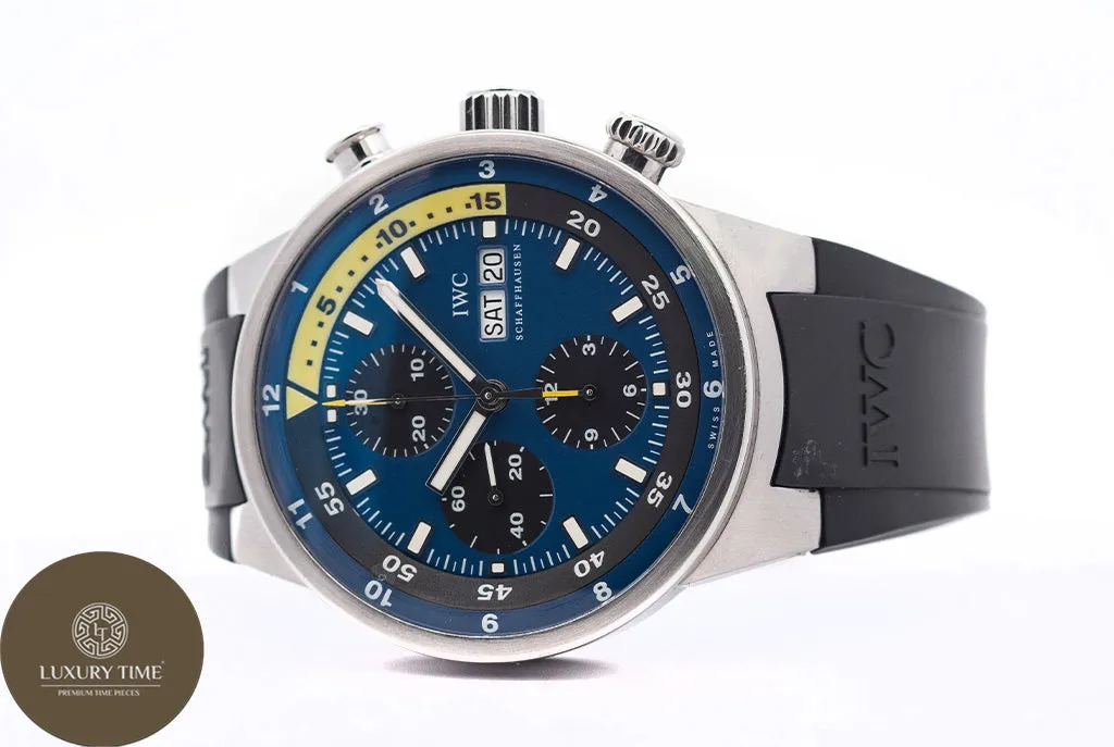 IWC Aquatimer Chronograph IW378203 44mm Stainless steel Blue 2