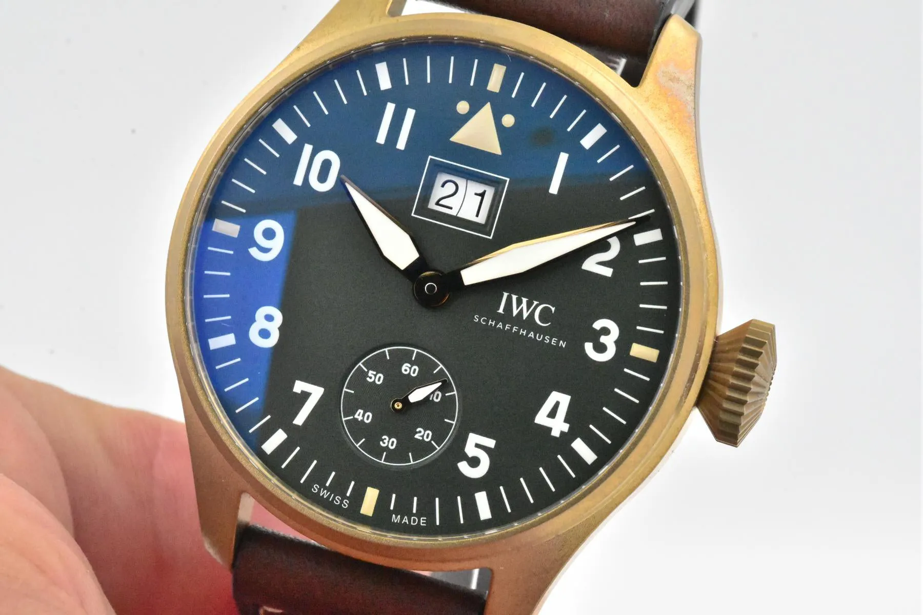 IWC Big Pilot IW510506 46.2mm Bronze Green 9