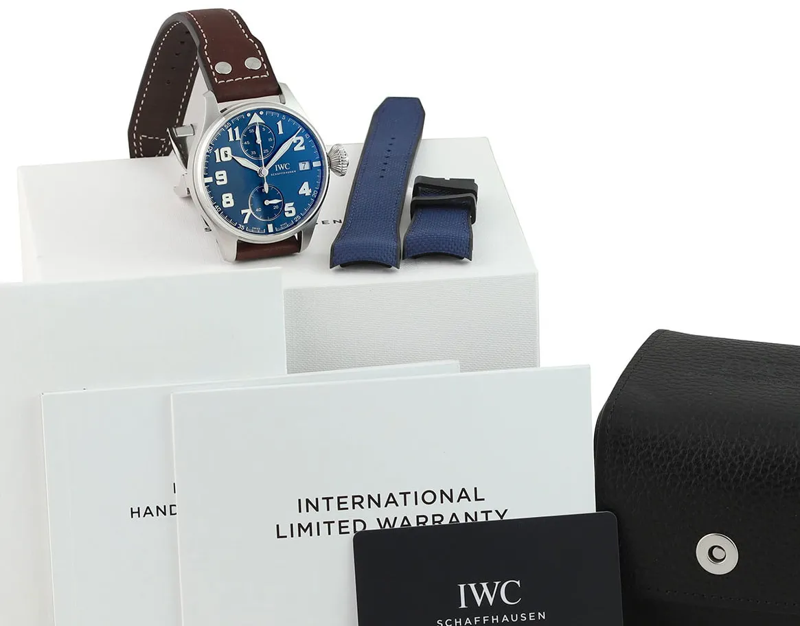 IWC Big Pilot IW515202 46mm Stainless steel Blue 6
