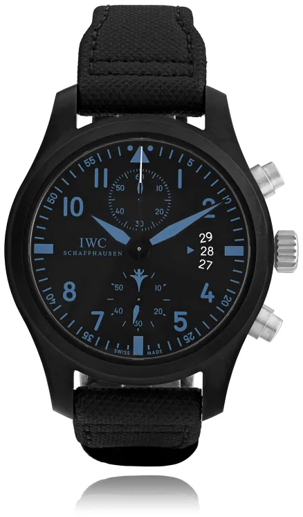 IWC Pilot Chronograph Top Gun IW388003 46mm Ceramic Black