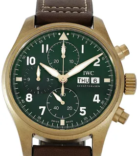 IWC Pilot IW387902 Bronze Grün