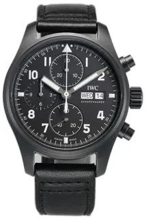 IWC Pilots Watch Ceratanium Black