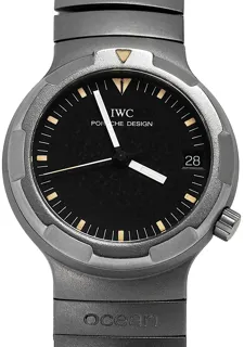 IWC Porsche Design IW3503 Titan Schwarz