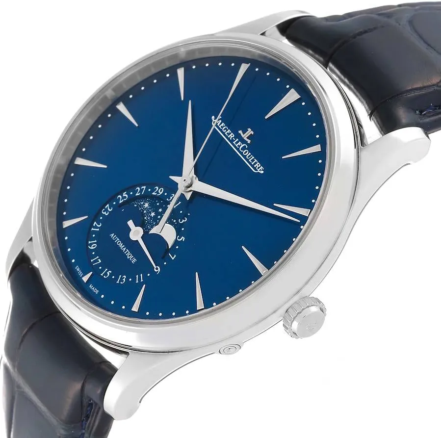 Jaeger-LeCoultre Master 1368480 39mm Stainless steel Blue 4