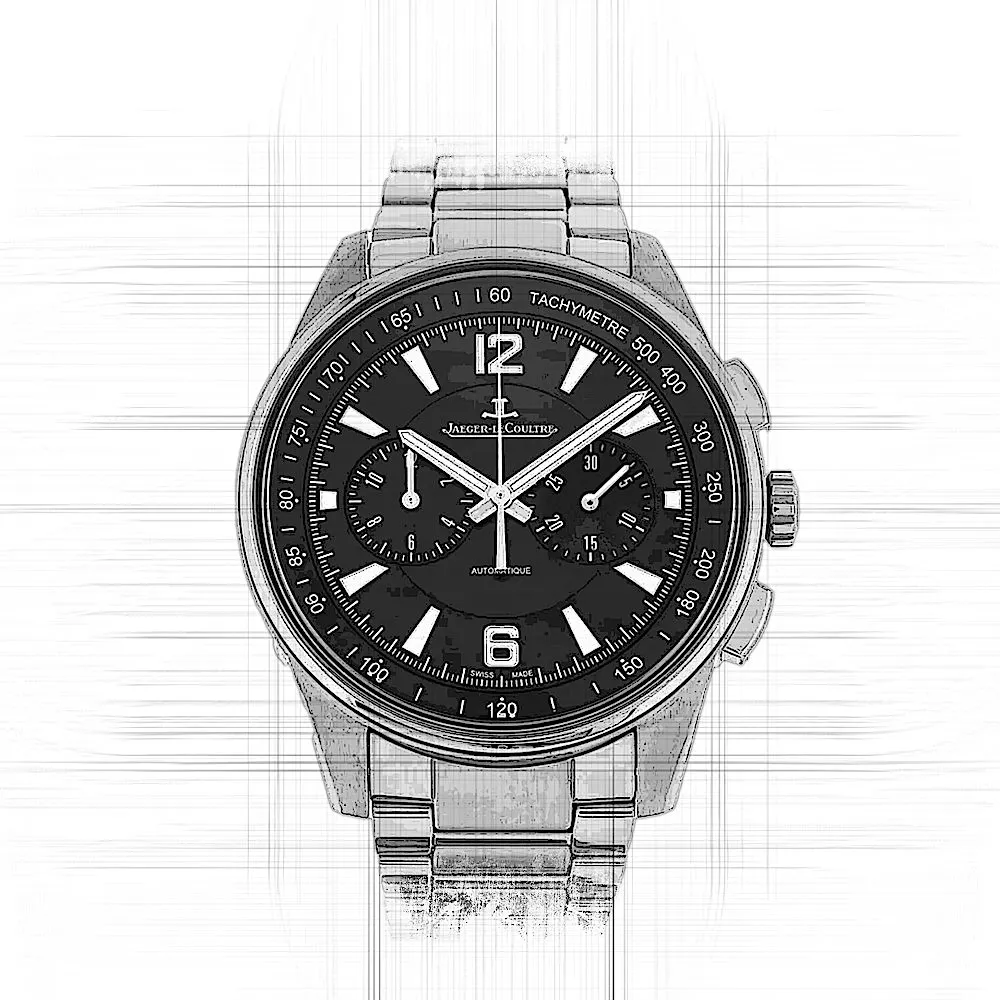 Jaeger-LeCoultre Polaris 9028170 42mm Edelstahl Schwarz