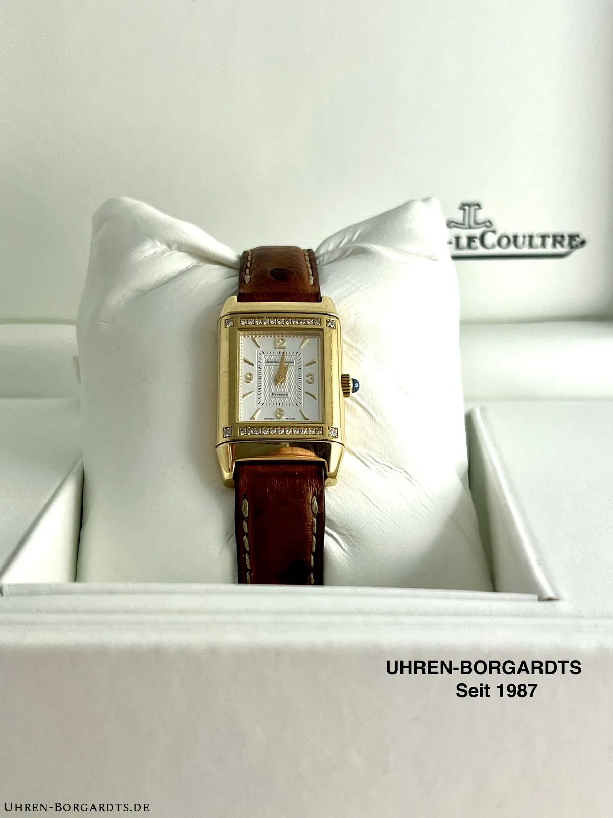 Jaeger-LeCoultre Reverso 265.1.86 21mm Yellow gold Silber 6