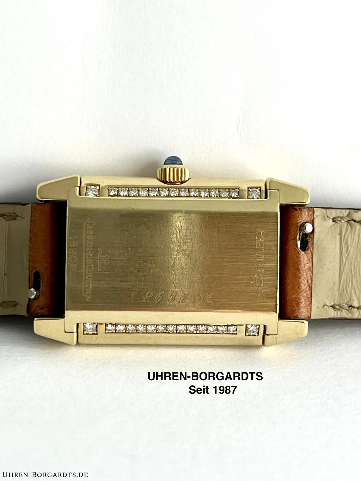 Jaeger-LeCoultre Reverso 265.1.86 21mm Yellow gold Silber 13