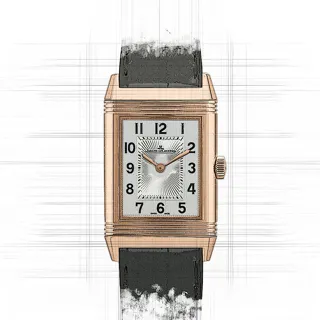 Jaeger-LeCoultre Reverso Classic 2602540 Yellow gold Silber