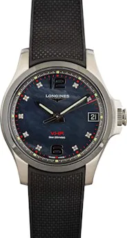 Longines Conquest V.H.P. L33194889 36mm Stainless steel Black