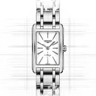 Longines DolceVita L52554116 Stainless steel White