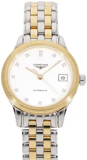 Longines Flagship L4.274.3.27.7 Stainless steel White