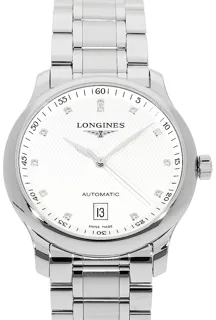 Longines Master L2.628.4.77.6 Stainless steel Silber