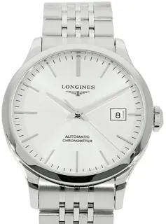 Longines Record L28204726 Stainless steel Silver