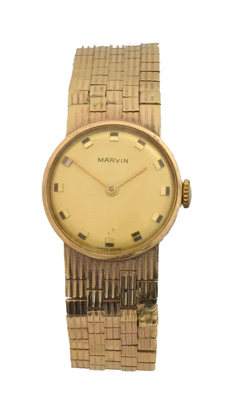 Marvin 24mm Yellow gold Golden