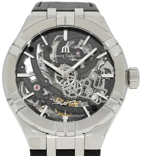 Maurice Lacroix Aikon Skeleton AI6028-SS001-030-1 Stainless steel Squelette