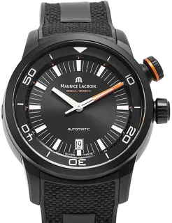 Maurice Lacroix Pontos S Diver PT6248 Edelstahl Schwarz