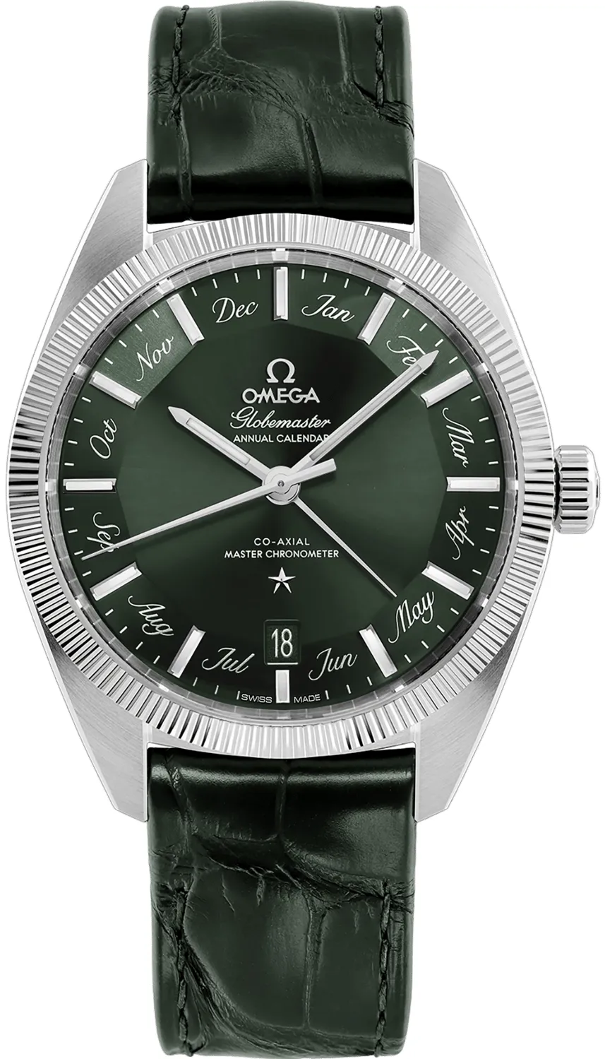 Omega Globemaster 130.33.41.22.10.001 41mm Stainless steel Green