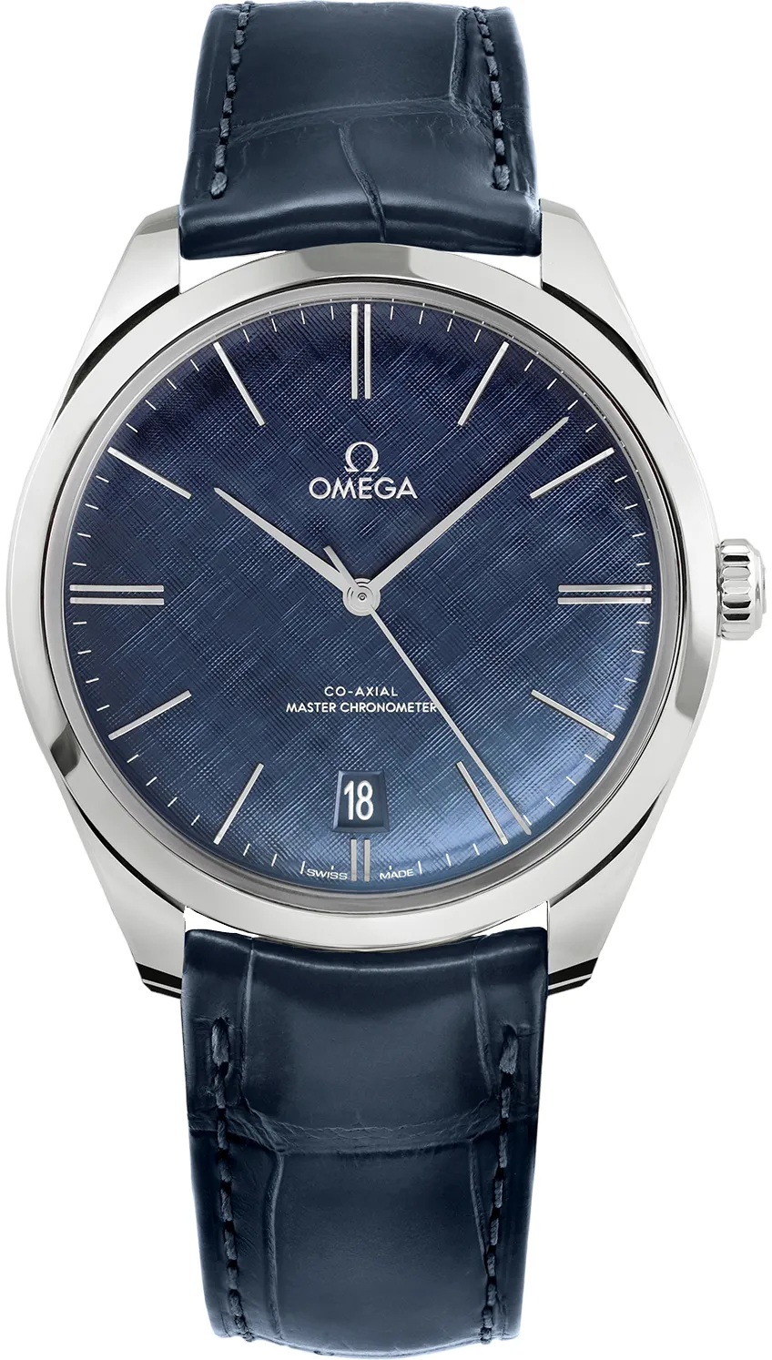 Omega De Ville 435.13.40.21.03.001 40mm Stainless steel Blue