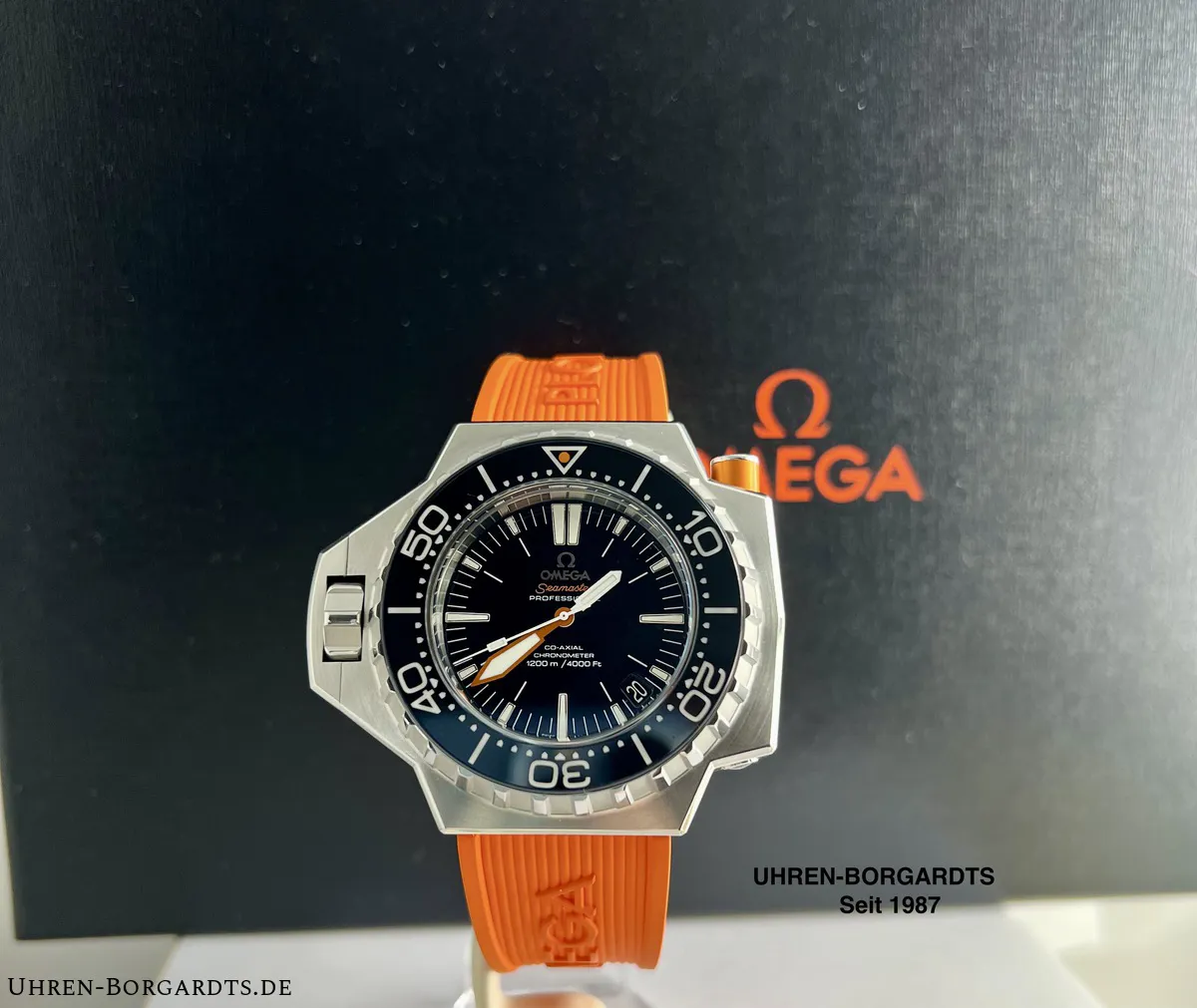 Omega Seamaster PloProf 224.32.55.21.01.002 Stahl Black