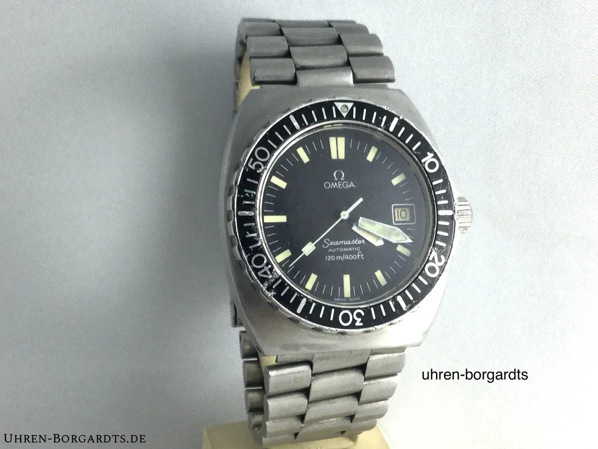 Omega Seamaster 166.0250 40mm Stahl Schwarz