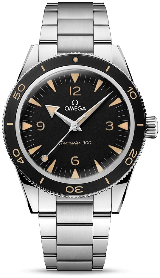 Omega Seamaster 234.30.41.21.01.001 41mm Stainless steel Black