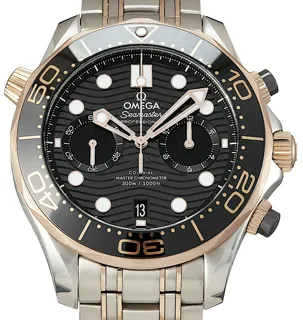 Omega Seamaster 210.20.44.51.01.001 Rose gold Schwarz