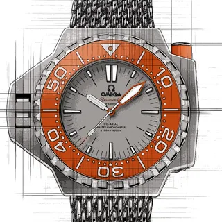 Omega Seamaster PloProf 227.90.55.21.99.002 Titanium