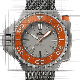 Omega Seamaster PloProf 227.90.55.21.99.002 Titanium Gray