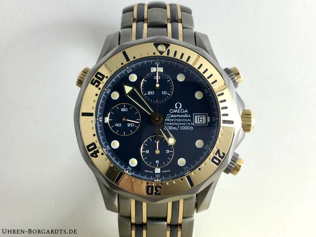 Omega Seamaster Professional 2296.80.00(TL 378.0504) 41.5mm Yellow gold •