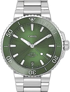 Oris Aquis 01 400 7769 4157-07 8 22 09PEB Stainless steel Green