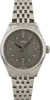 Oris Artelier 01 561 7724 4053-07 8 17 79 33mm Stainless steel Gray