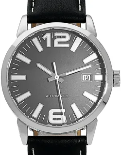 P. Nitzsche Modern Dresswatch Unikat 38mm Edelstahl Grau