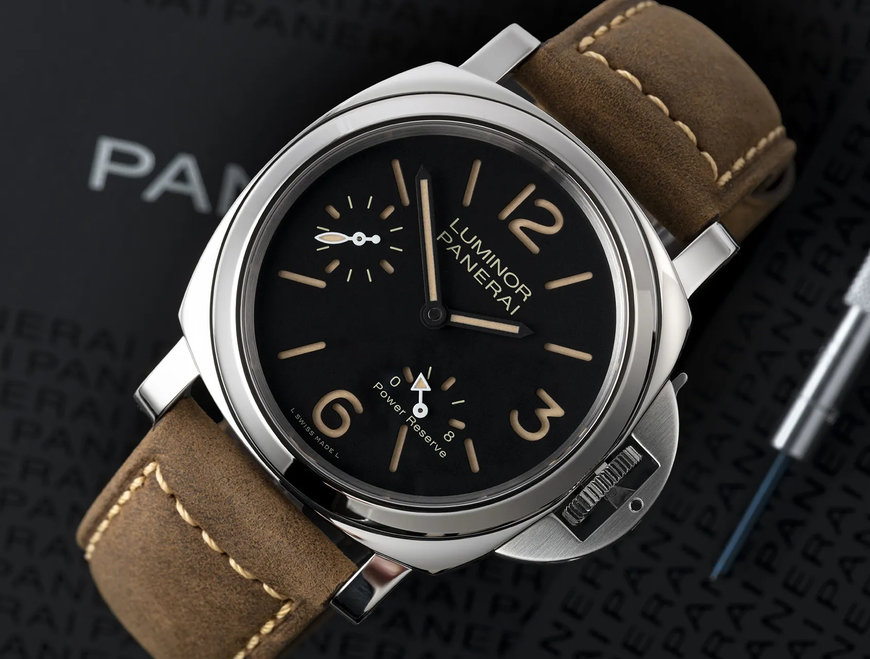 Panerai Luminor PAM 00795 44mm Stainless steel Black 4