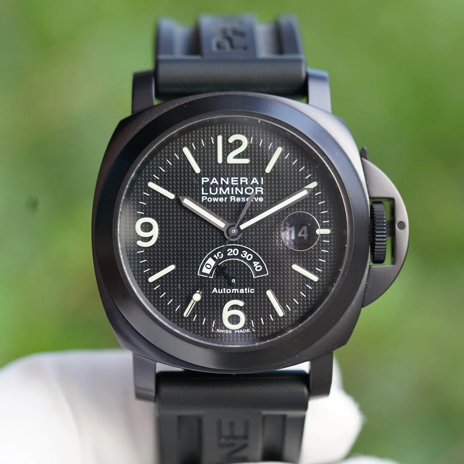 Panerai Luminor PAM028 44mm Stainless steel Black